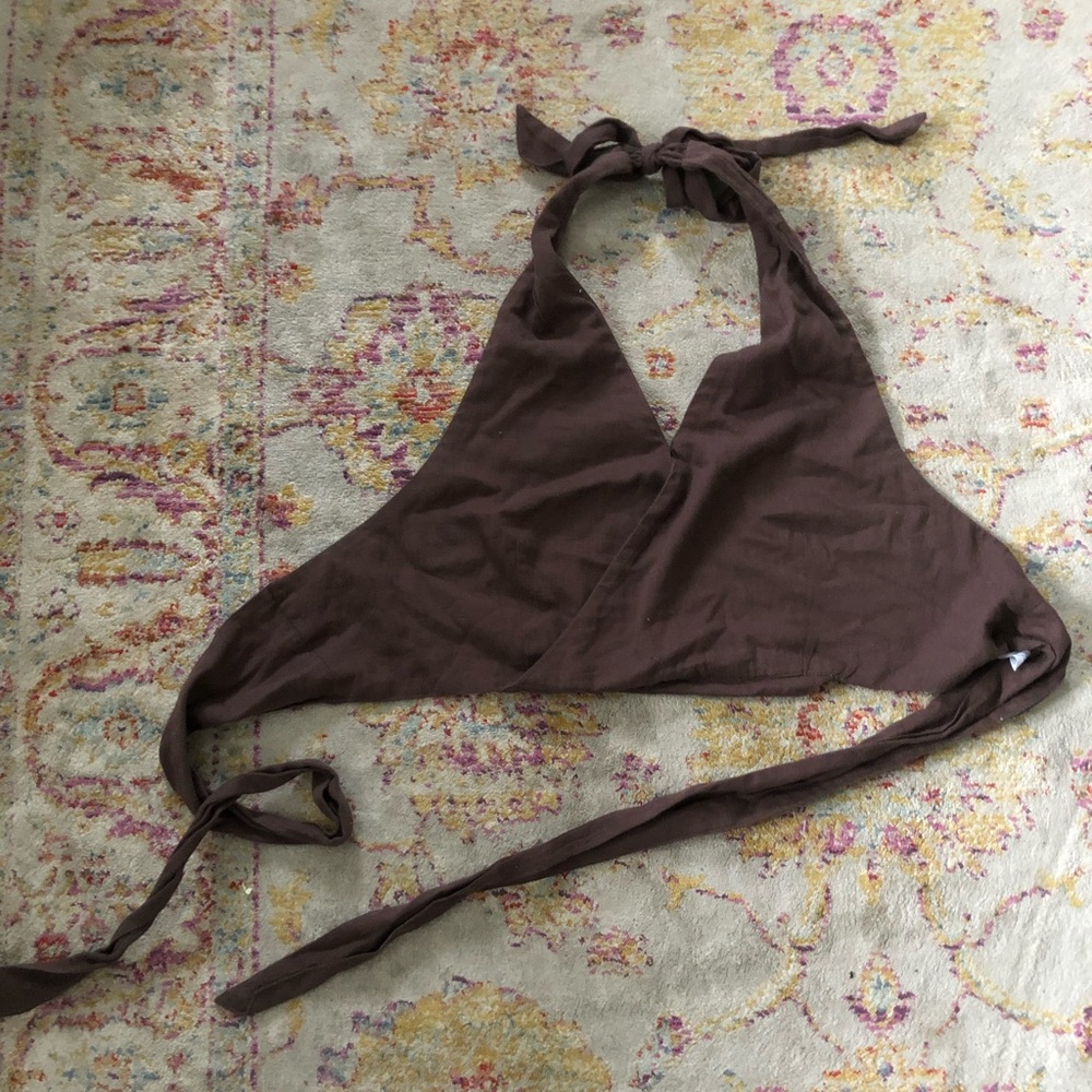Halter tie top